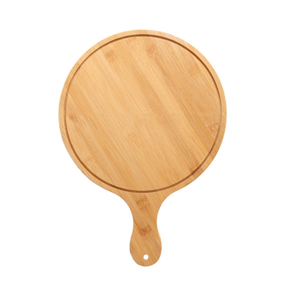 Durable Bread Serving Board Bamboo Pizza Making Peel Practical Wooden Pizza Paddle  Kitchen Tools