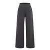 Spicy Girl 2025 Stylish High-Waist Wide-Leg Cloud Pants: Versatile, Slimming Sport Casual Wear for Women