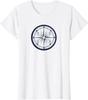 Bussola Vela Escursionismo Avventura Maglietta Grafica Magliette Casual Cotone Quotidiano Quattro Stagioni Magliette Abbigliamento Uomo Magliette Uomo