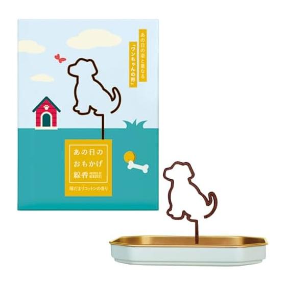 Kameyama Memory Sticks of That Day Dog 5 Pieces Sunny Cotton Scent Pet Memorial Incense