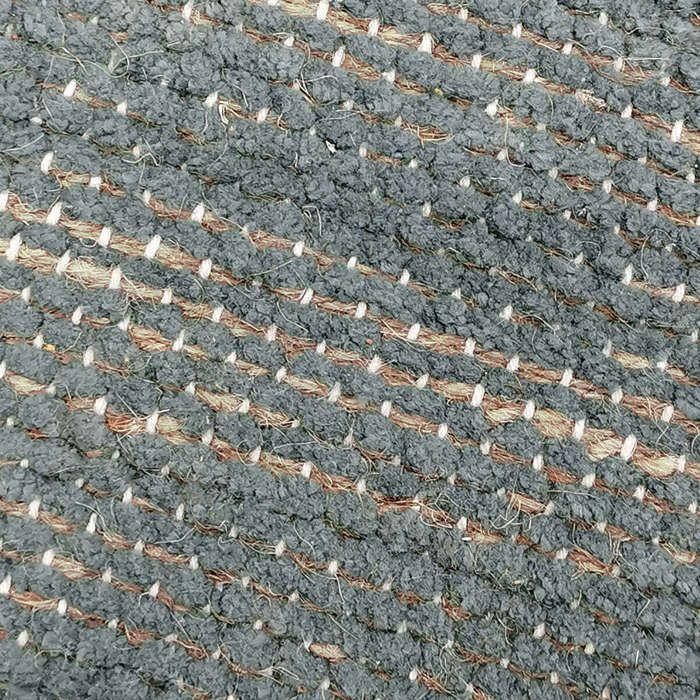 Light Grey Jute and Cotton Chenille Handcrafted Rug 120x170