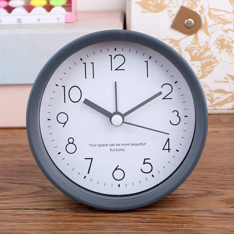 Personalized Square Simple Alarm Clock Three-dimensional Fashion Home Decoration Alarm Clock Student Digital Creative Desktop Learning Alarm