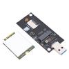 Carte d'extension Adaptateur Key B M.2 NGFF WWAN vers USB 3.0 avec emplacement SIM Carte réseau 4G LTE EM7430 pour 3 4 5G LTE sans fil