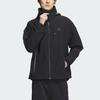 Adidas Fustl Jacket 2 Logo Sports Casual Loose Hooded Jacket Men Jackets Black IZ1496