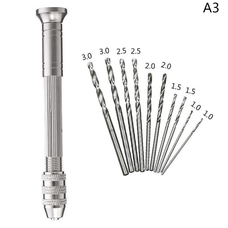 Multifunctional Leather Sewing Awl Set Diy Leather Punch Stitching Repair Tool Sewing Needles Handmade Supplies Mini Hand Drill