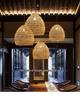 Japanese Rattan Pendant Light for Restaurant, Bar, Bedroom, Study, Tea Room, or Tatami Homestay