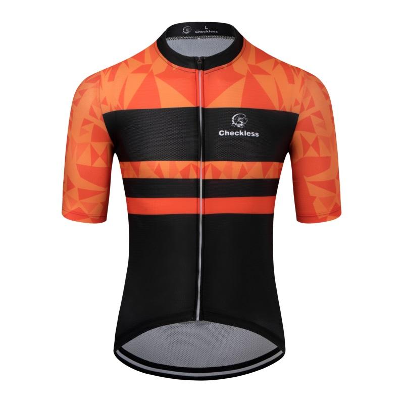 2023 New Short Sleeve Cycling Suit High Elasticity Quick Drying Road Bike Men's Summer Breathable Top