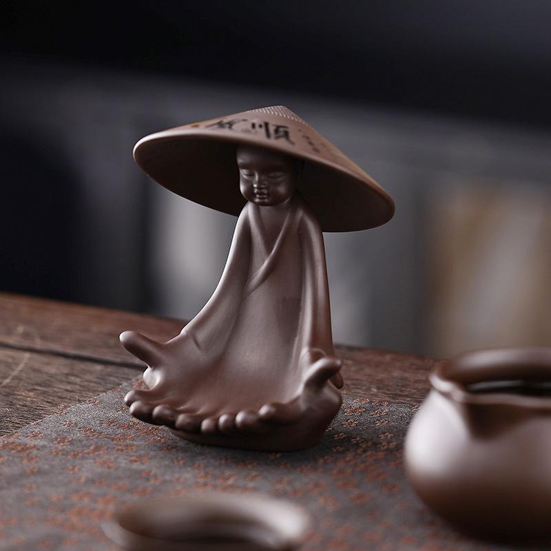 Raw Ore Purple Sand Kung Fu Tea Set, Home Office Tea, High-end Gift Box for Elders and Leaders