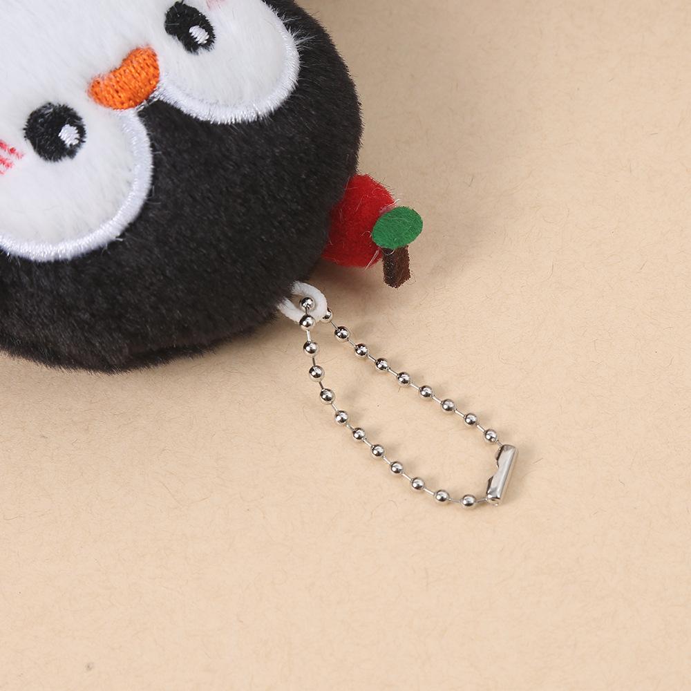 2pcs Cute Stuffed Penguin Plush Keychain, Cartoon Animal Pendant for Car, Backpack & Bag Decoration