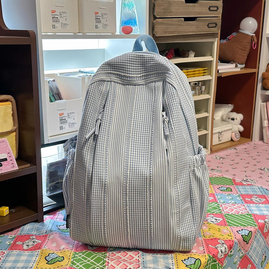 Schoolbagins Style High-value Schoolbag Female Niche Junior High School Girl High School Student Backpack Female Primary School Student Cute Backpack