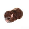 Simulation Hairy Pig Doll Soft Silicone Toy Realistic Animal Squeeze Decompression Stress Relief for Kids School Home Desk