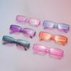 Wholesale New Fashion Candy Color Small Frame Sunglasses Men Sun Glasses Women Vintage Trendy Style Cross-border Eyewear