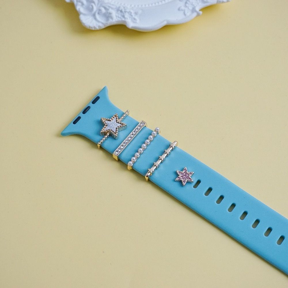 Metal Decorative Ring Brooch Decorative Nail Creative Watch Band Ornament  Strap Accessories