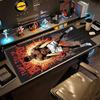 Super Champion Large Mouse Pad Gaming Laptop Mouse Pad Hd Print Desk Pad Nonslip Rubber Bottom Suitable For Office Gaming Pc Laptop