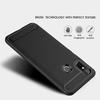 Fibres de Carbone Resilient TPU Antichoc Coque Protection Armure Case pour Xiaomi Mi 8 6.21" - Noir