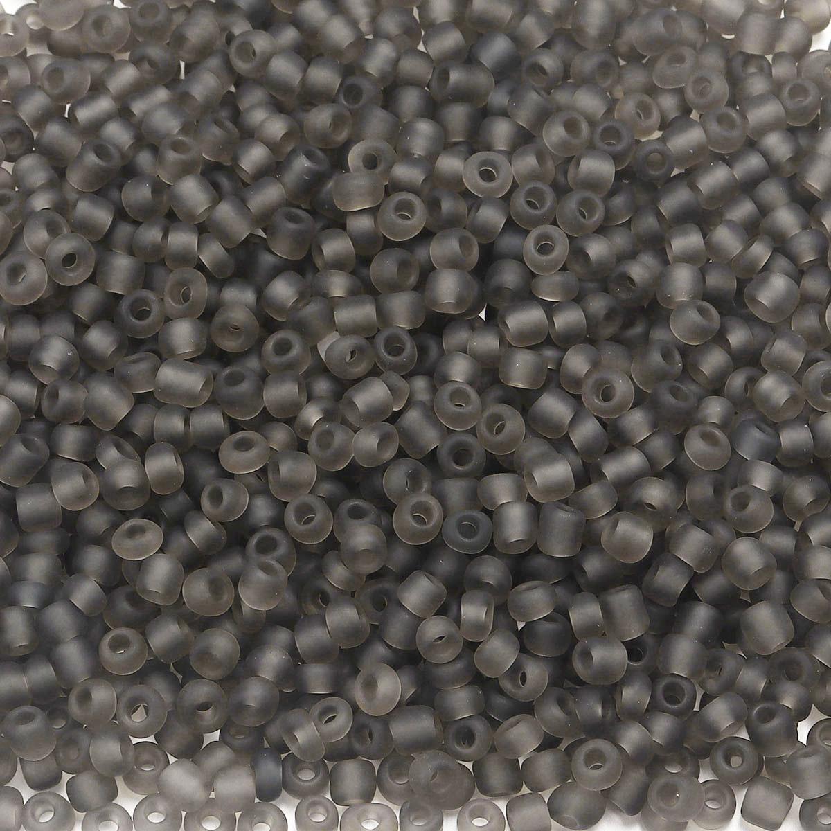 

20g/lot Matte Glass Seed Beads Solid Color Frosted Loose Spacer Rice Bead for DIY Necklace Bracelet Jewelry Beaded Material 4mm серый