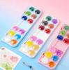 Children's Watercolor Paints Set: 12 or 18 Colors for Art, Doodling, and Sketching