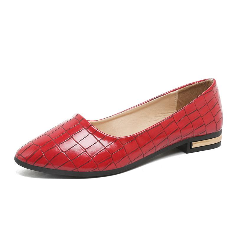 Fashion 2025 Spring and Summer New Women's Flat Shoes Pointed Low Heel Women Bean Shoes Sports Casual Shoes Women Zapatos De Mujer