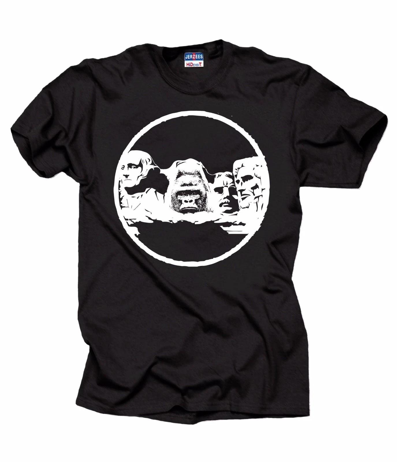Harambe Mount Rushmore T-T-shirt Harambe The Gorilla Support Harambe Tee T-shirt 2XL