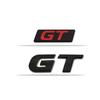 FRL1 Adesivo per Auto 3D Logo GT Emblema Metallico Distintivo Decalcomanie Per 206 207 307 208 2008 RCZ GT Polo Golf 5 7 Passat B5