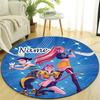 Personalized K-KPop Demon Hunters Round Chair Office Rug - Perfect for Mat, Office Chair & More - Ideal Gift for Birthdays and Holidays