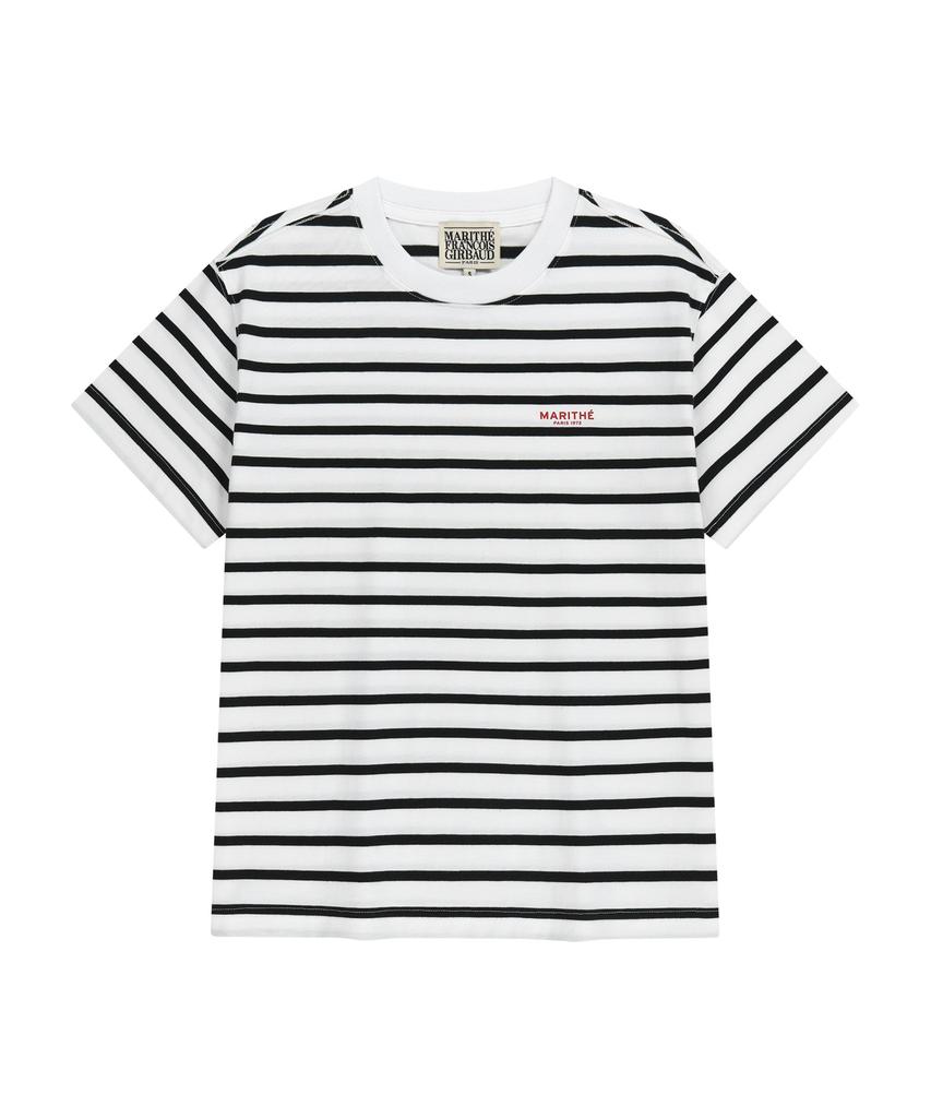 Malittepeulangsowajeobeo Small Regular Logo Tee Stripe