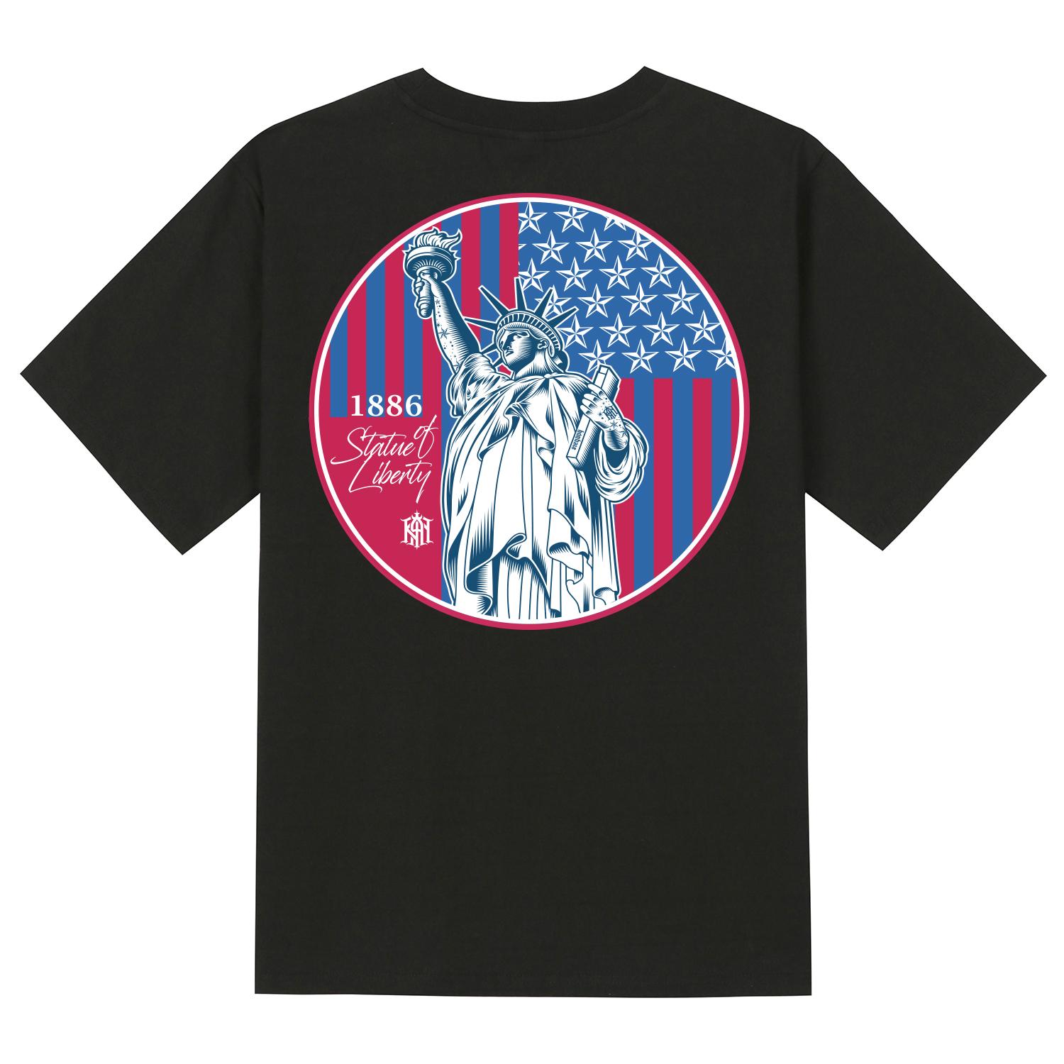 Khan 6312 Ktb0085 Goddess Short Sleeve T-Shirt - Black Black/L