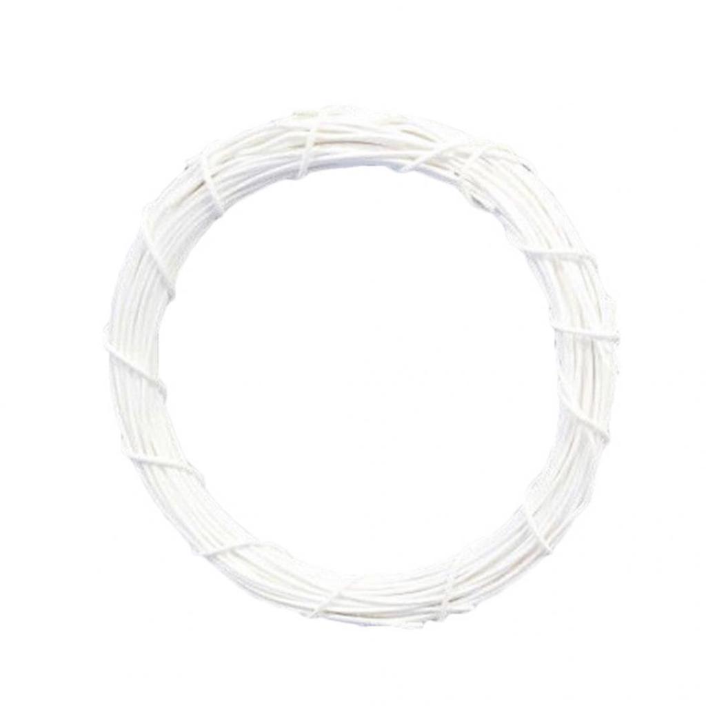 Ghirlanda rotonda in rattan tinta unita con cerchio appeso alla porta, alla parete, per matrimonio, decorazione natalizia