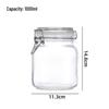 Zhishi Buckle Glass Storage Jar