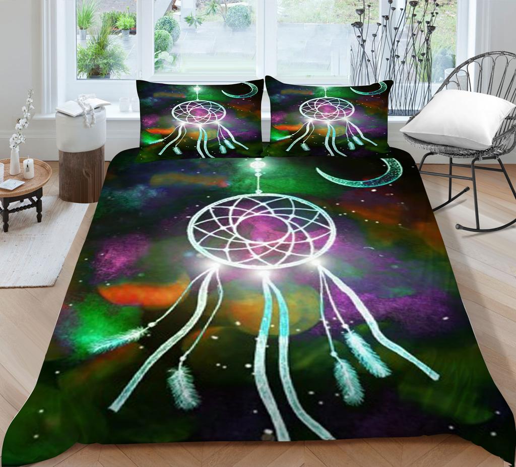 Bettbezug Böhmen Bettwäsche Bunte Tröster Bettbezug Set Heimtextilien Mädchen Frau Polyester Quilt Abdeckung