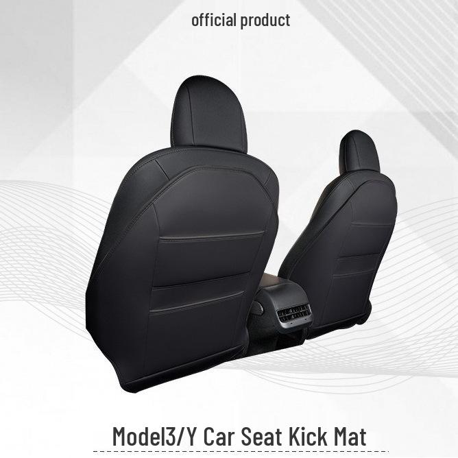 Tesla Model 3/Y Rear Seat Back Kick Pad Accessory