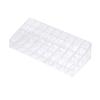 Transparent Multi-Grid Lipstick & Lip Gloss Organizer Box
