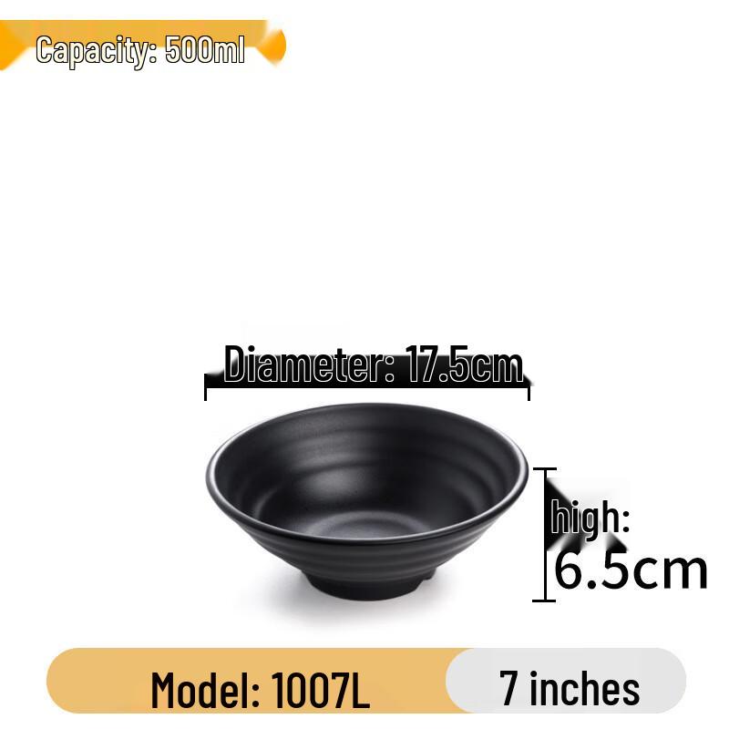 Japanese Style Melamine Ramen & Noodle Bowl Set