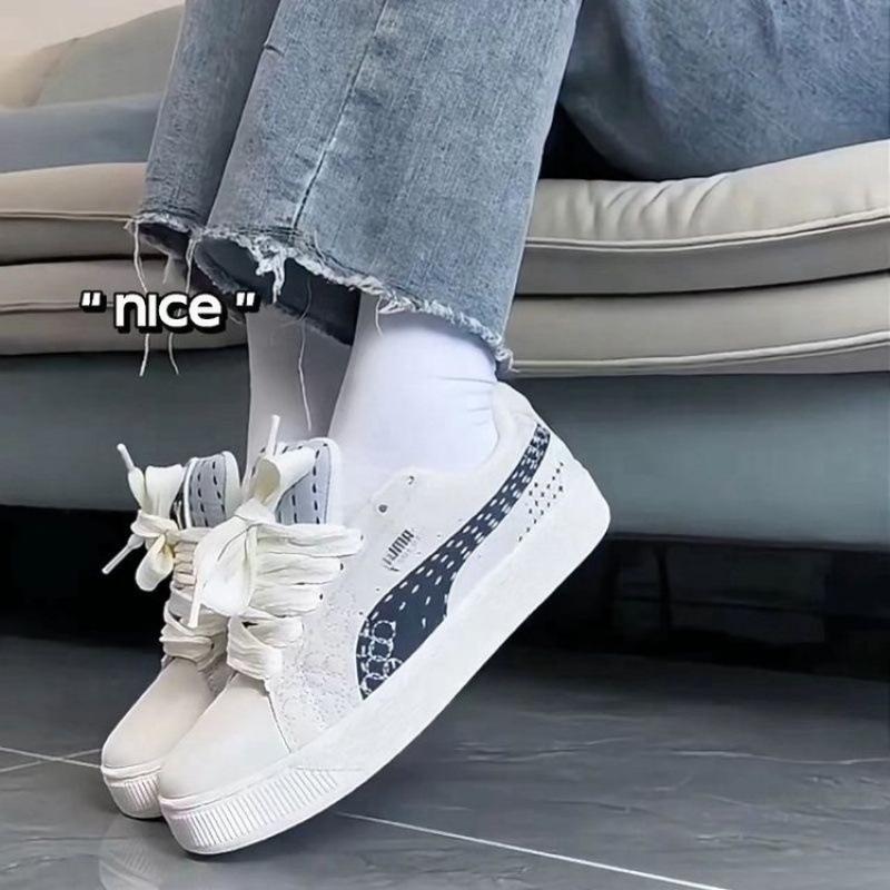 

Guochao shoes children ins style niche retro low-top flat baseplate shoes female couple versatile casual sports shoes 35