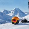 Visor Ski Helmet Integrated with Mirrored for Adults, Snowboarders, Skiing,