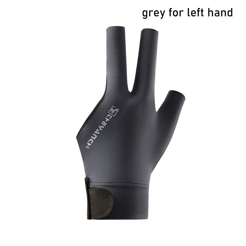 1Pcs Elasticity Cloth Three Finger Glove Non Slip Stickers Snooker Accessory  Billiard