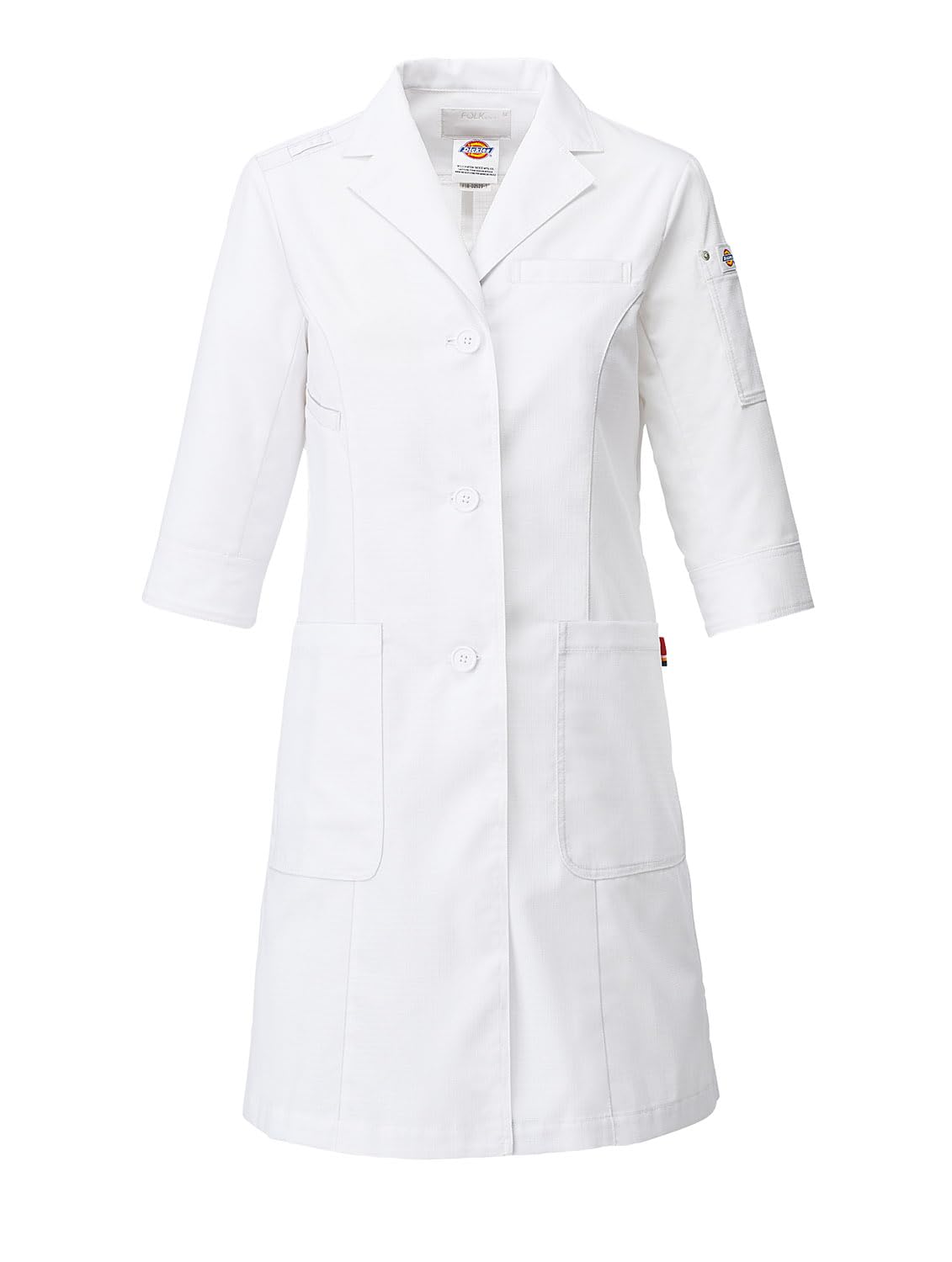 

Dickies Women s Single Coat 2533PR White, Size 4L (equivalent to Japanese size 4L)