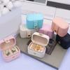 PU Leather Jewelry Storage Box, Mini Compact Gift Box, with Soft Scratch-Proof Interior Jewelry Case, for Rings Earrings Necklaces