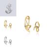 Unique Simple Design Geometric Alloy Ear Cuffs Non-piercing Fashion Accessory