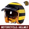 Best-Selling 3/4 DOT Motorcycle Helmet for Men & Women – Retro Scooter/Moped/Cruiser Style