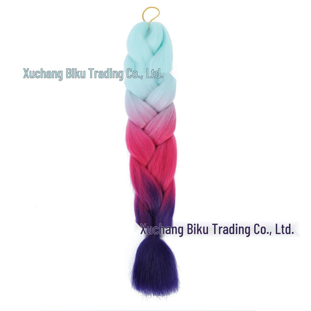 Three, Four, Five-Color Gradient High-Temp Fiber Jumbo Braid Material