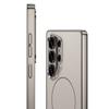 S26 Ultra Magnetic Leather Case with Camera Ring and MagSafe Compatibility