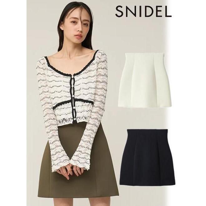 (10% OFF & 300 yen OFF for a limited time) snidel / Snidel Construction Mini Skirt 26 Spring/Summer SWFS261242