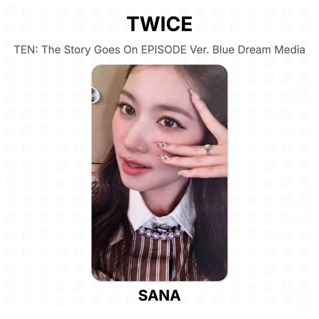 Twice DIECI: La Storia Continua EPISODIO Ver. Fotocarta Ufficiale Blue Dream Media
