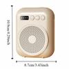 with Belt Wireless Voice Amplifier Lightweight Sound Amplifier Classroom Sound Speaker  Travel