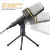 SF920 Omnidirectional Microphone Gaming Condenser Microphone with Holder Stand