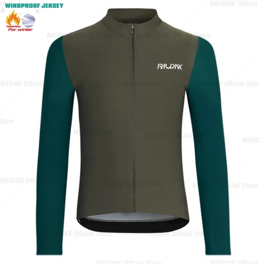 2026 Winter Fleece Warm Professional Cycling Shirt Winter Thermal Fleece Clothing Bicycle Clothes Jersey Men's Blouse Bike Equipment 2024 Set Man