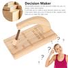 Wooden Magnetic Decision Maker Innovative Oscillating Magnetic Selector Swing To Find Answer For Indecisive Person