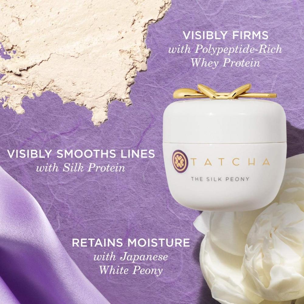 Tatcha Augencreme The Silk Peony Linie Glättend 0,5 Unzen 15 ml