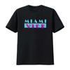 Miami Vice Mens T Shirt OG Logo Top S 2XL Official Retro Style Print Fashionable Streetwear Vintage Washed Stretched Slightly